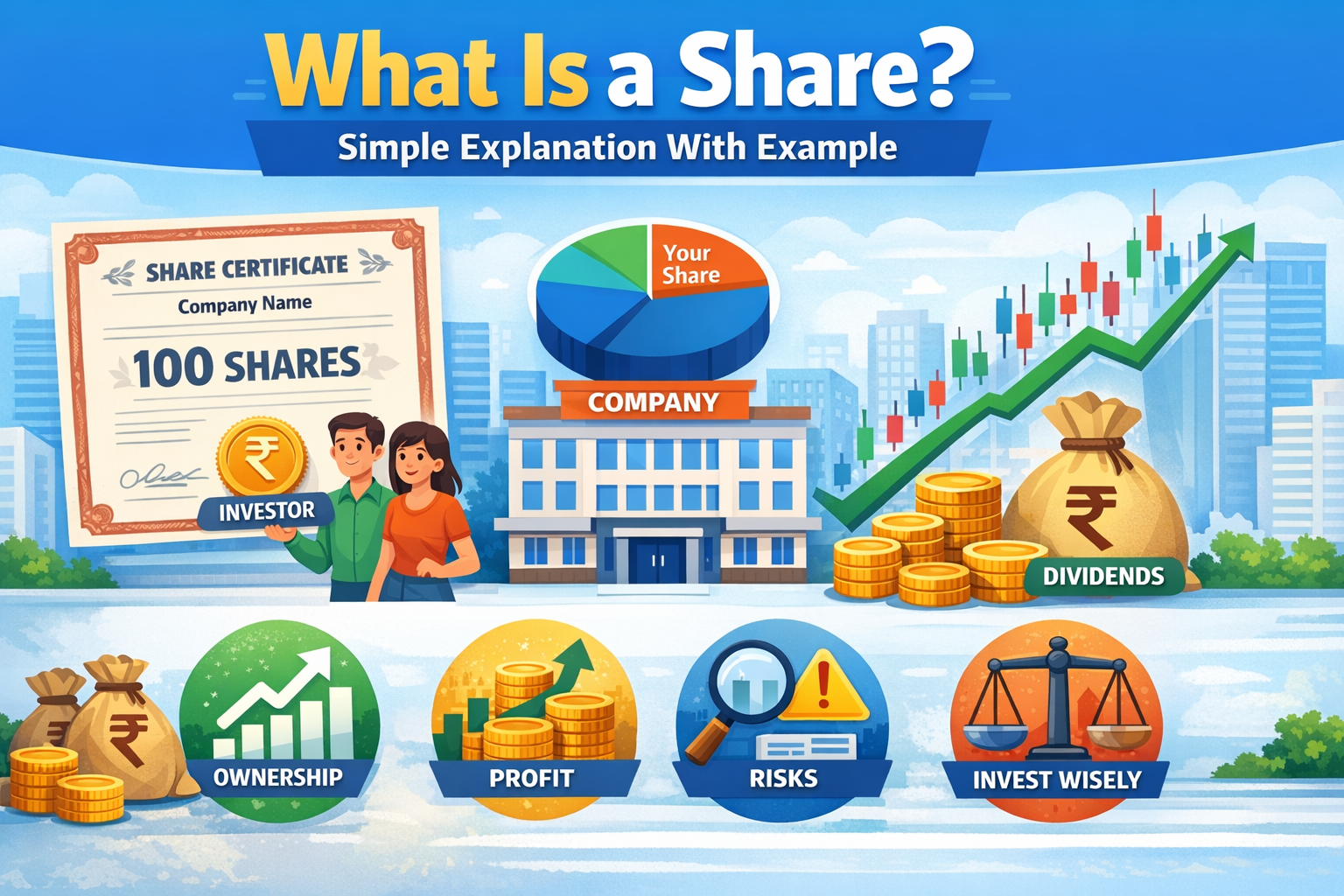 What Is a Share - Simple Explanation With Example